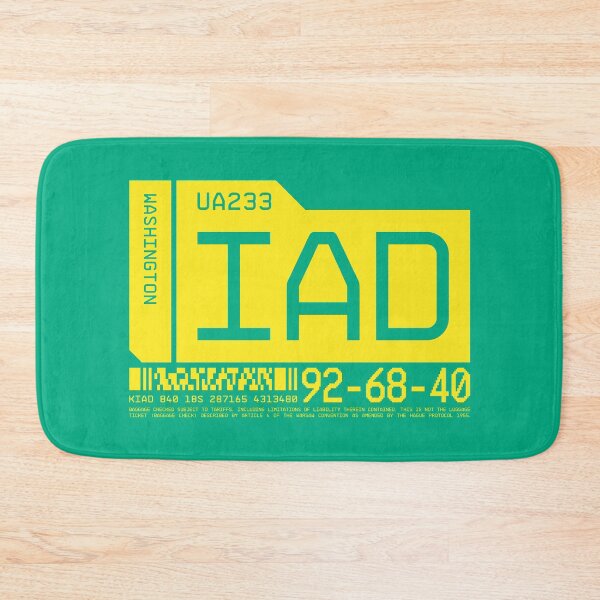 Item preview, Luggage Tag C - IAD Washington USA designed and sold by VoodooCircus.