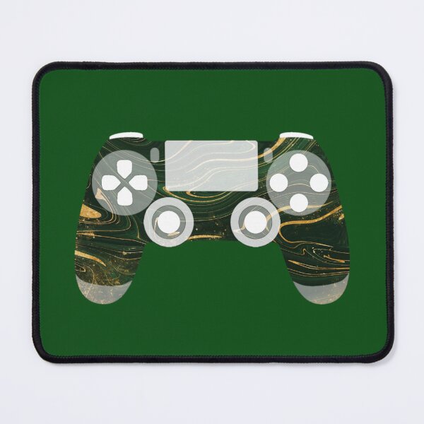 Item preview, Retro Gaming Controller Psychedelic Liquid Green Gold designed and sold by everything4eva.