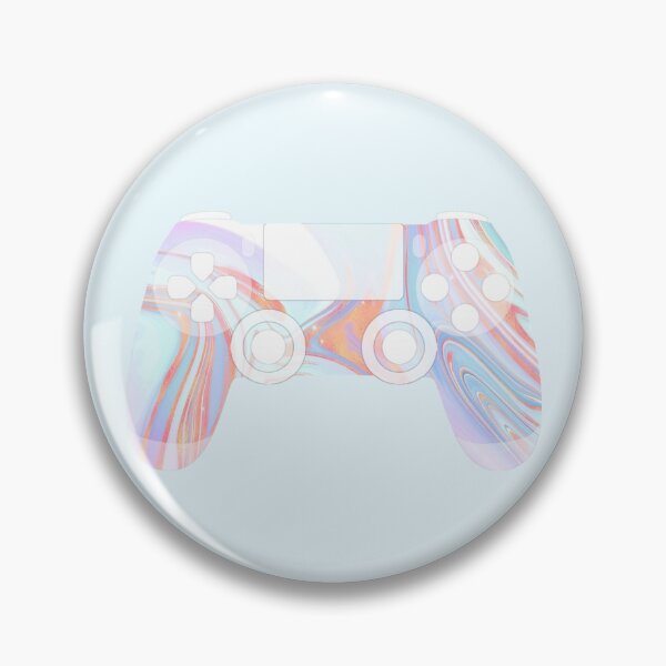 Item preview, Retro Gaming Controller Psychedelic Pastel Liquid designed and sold by everything4eva.