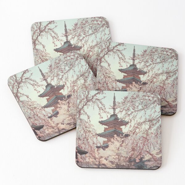 Item preview, A Glimpse of Ueno Park by Hiroshi Yoshida designed and sold by Ukiyo-Studio.