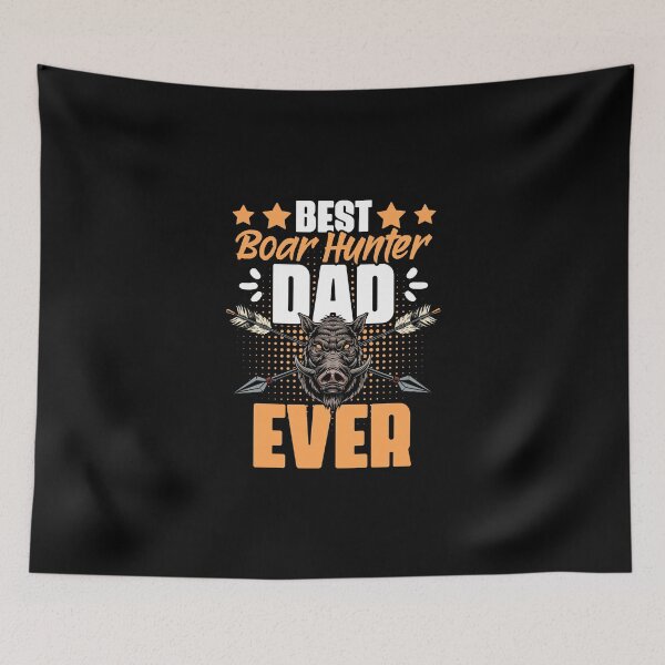 Item preview, Best Boar Funny Hog Hunting Humor For A Wild Pig Hunter Dad designed and sold by Nessshirts.