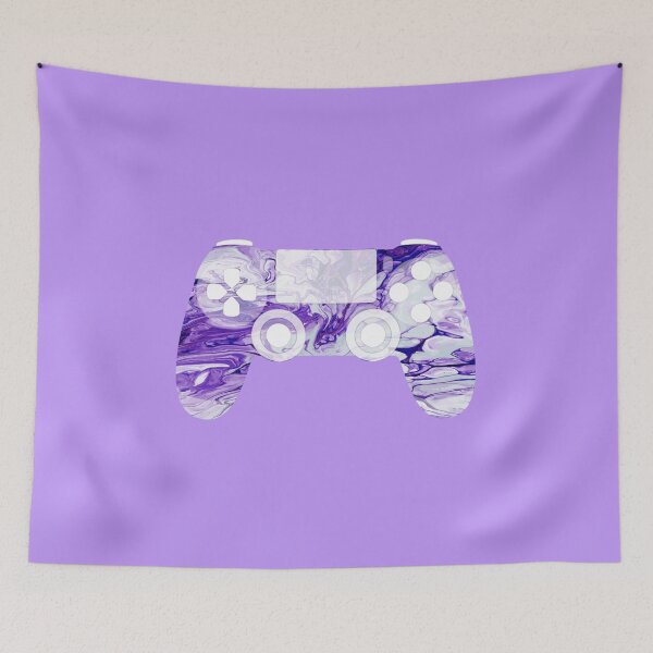 Item preview, Retro Gaming Controller Psychedelic Liquid Purple designed and sold by everything4eva.