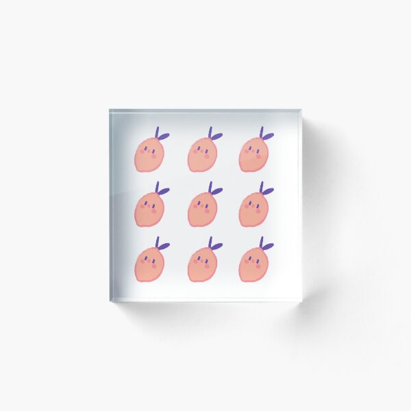 Item preview, Cute Kawaii Pink Orange Lemon Fruit Cartoon Sticker designed and sold by dai-yu.