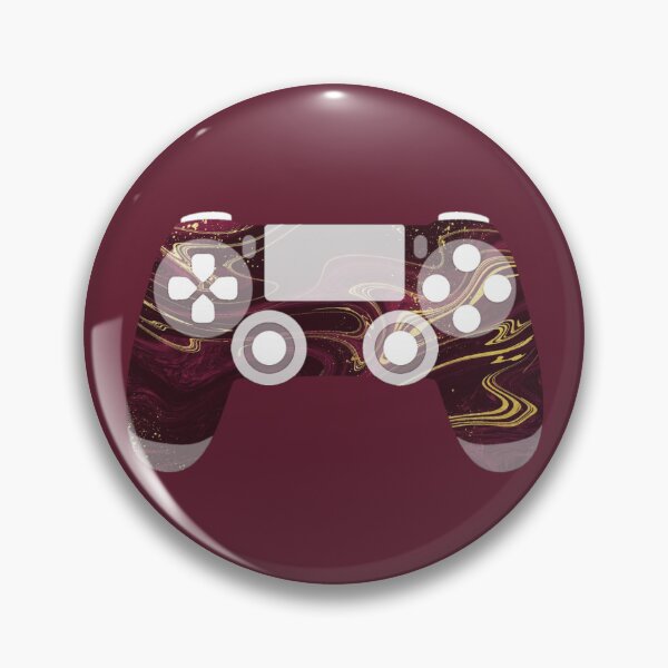 Item preview, Retro Gaming Controller Psychedelic Liquid Burgundy Gold designed and sold by everything4eva.