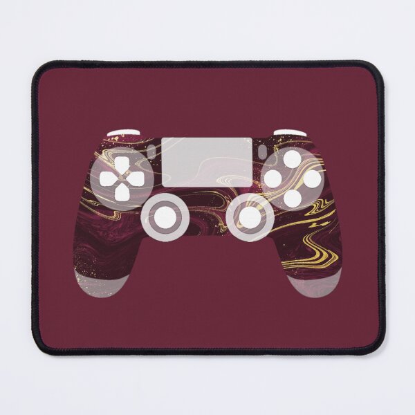 Item preview, Retro Gaming Controller Psychedelic Liquid Burgundy Gold designed and sold by everything4eva.