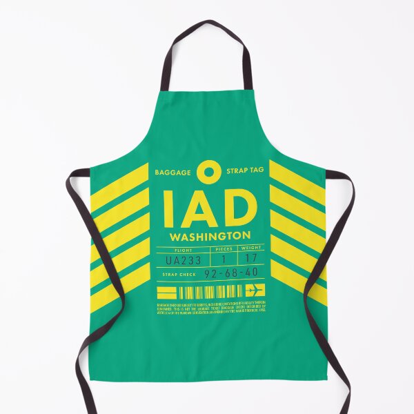 Item preview, Luggage Tag D - IAD Washington USA designed and sold by VoodooCircus.