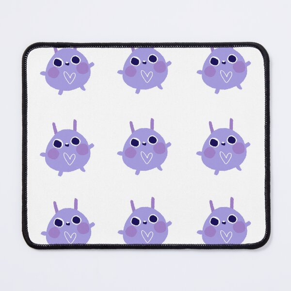 Item preview, Cute Kawaii Bug Lilac Purple Ladybug Cartoon Sticker designed and sold by dai-yu.
