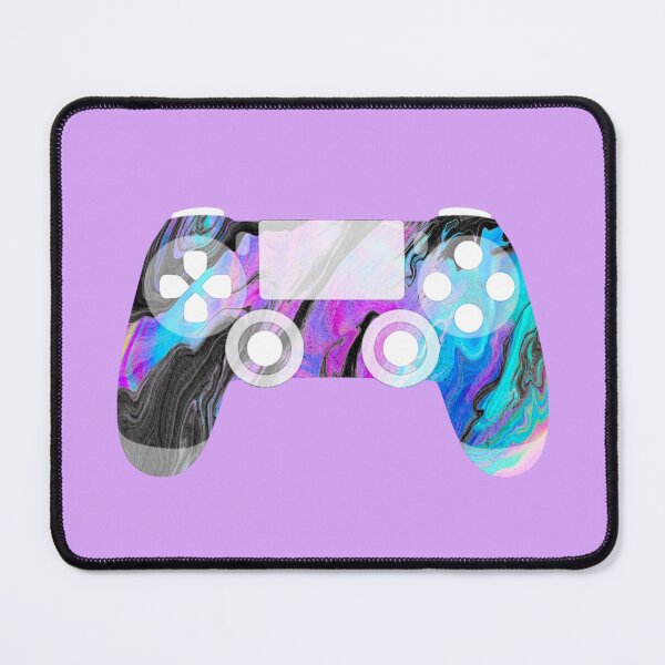 Item preview, Retro Gaming Controller Psychedelic Liquid Pink Blue Black designed and sold by everything4eva.
