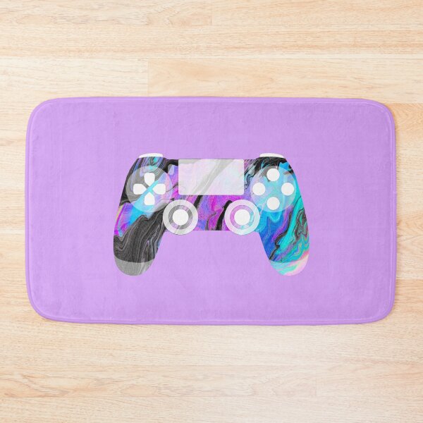 Item preview, Retro Gaming Controller Psychedelic Liquid Pink Blue Black designed and sold by everything4eva.