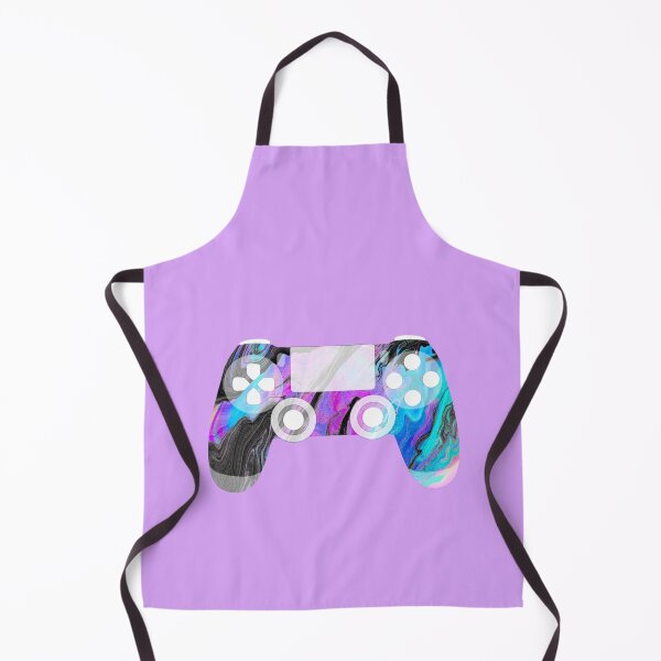 Item preview, Retro Gaming Controller Psychedelic Liquid Pink Blue Black designed and sold by everything4eva.