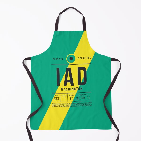 Item preview, Luggage Tag E - IAD Washington USA designed and sold by VoodooCircus.