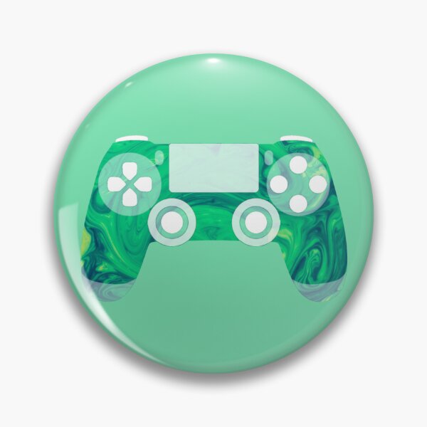 Item preview, Retro Gaming Controller Psychedelic Liquid Green designed and sold by everything4eva.