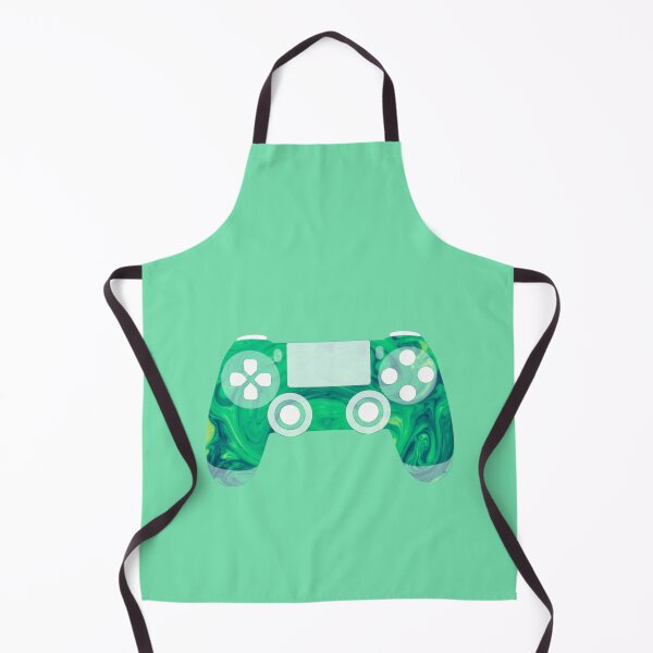 Item preview, Retro Gaming Controller Psychedelic Liquid Green designed and sold by everything4eva.
