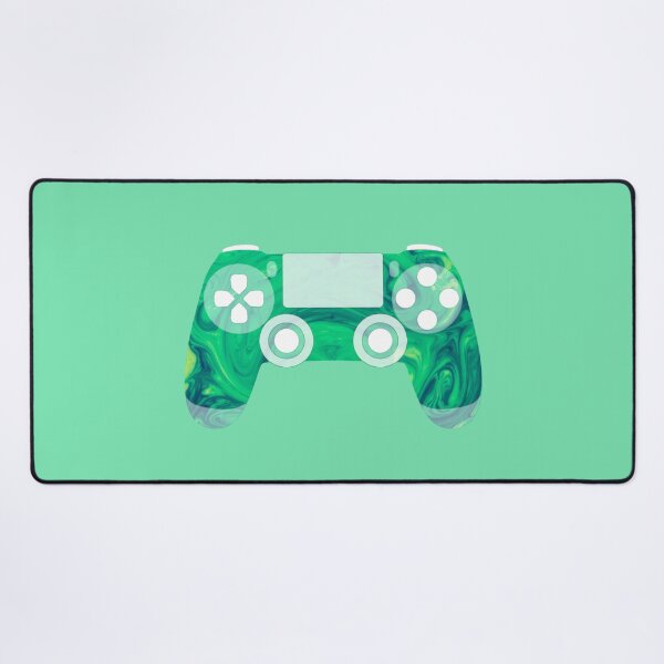 Item preview, Retro Gaming Controller Psychedelic Liquid Green designed and sold by everything4eva.