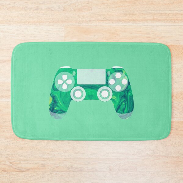 Item preview, Retro Gaming Controller Psychedelic Liquid Green designed and sold by everything4eva.