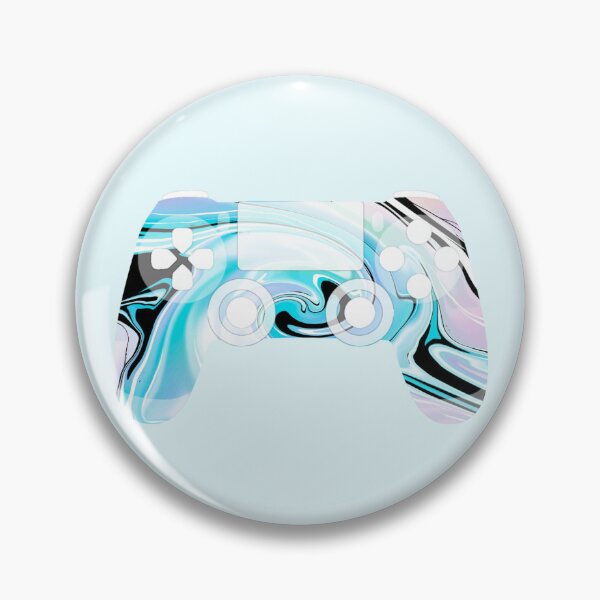 Item preview, Retro Gaming Controller Psychedelic Liquid Pink Blue Black designed and sold by everything4eva.
