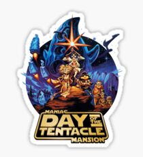 Day of the Tentacle - Star Wars mashup Sticker