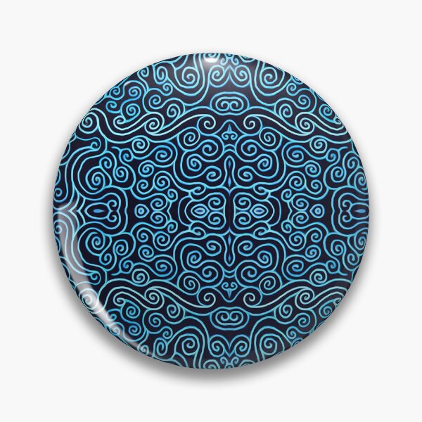 Item preview, blue spirals designed and sold by chambergambit.