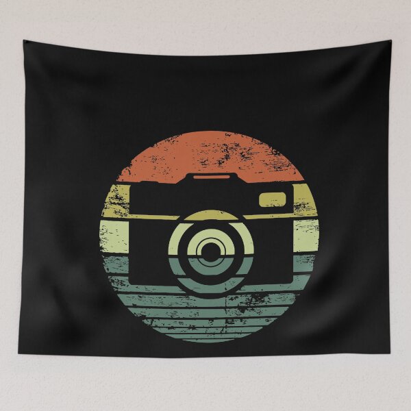Item preview, Photographer Retro Vintage Sunset Photography Camera designed and sold by TobyLewis1592.