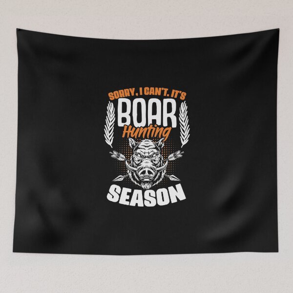 Item preview, Sorry I Can't Funny Wild Boar Hunting Humor For A Hog Hunter designed and sold by Nessshirts.