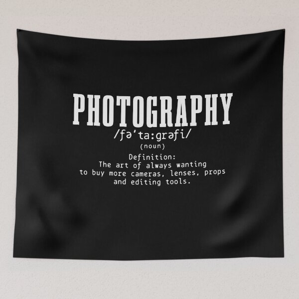 Item preview, Photography Definition Dictionary Camera Funny Photographer  designed and sold by TobyLewis1592.
