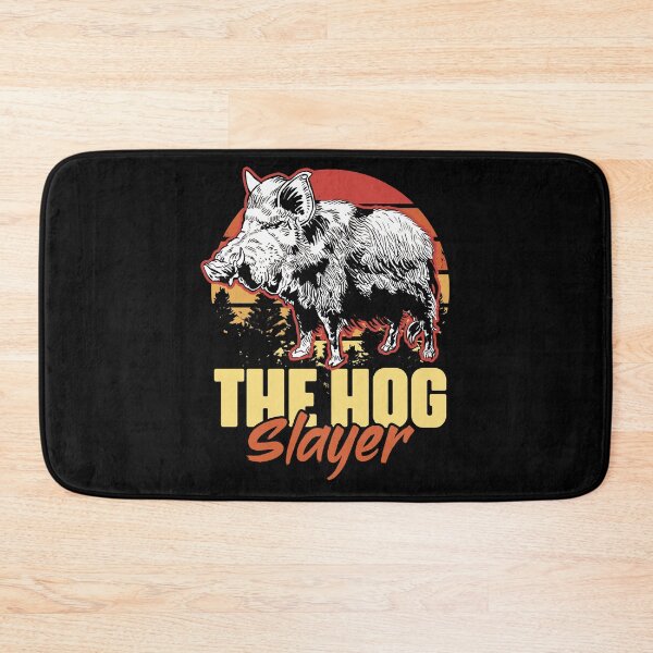 Item preview, Hog Slayer Funny Wild Boar Hunting Humor For A Grunt Hunter designed and sold by Nessshirts.