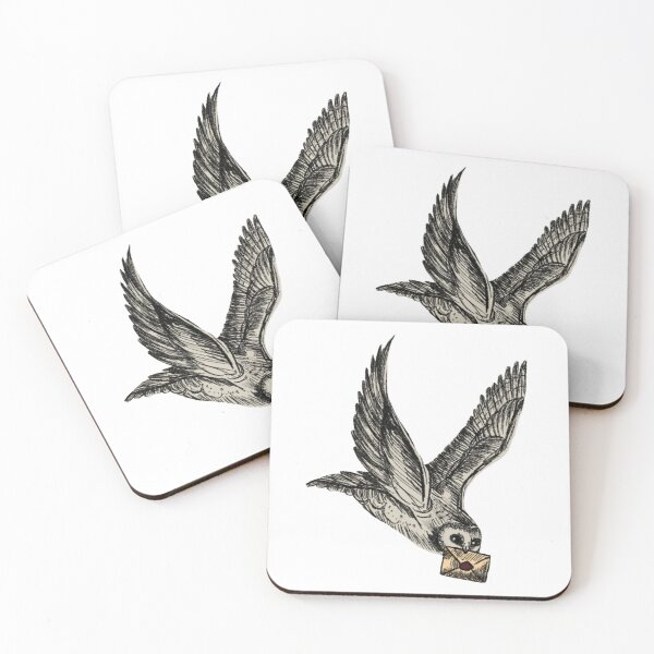 Item preview, Flying Owl with a wizards fate designed and sold by PottersArt.
