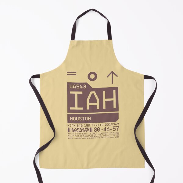 Item preview, Luggage Tag C - IAH Houston USA designed and sold by VoodooCircus.