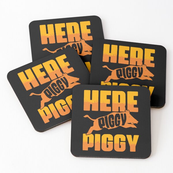 Item preview, Here Piggy Piggy Funny Grunt Hunting Humor For A Boar Hunter designed and sold by Nessshirts.