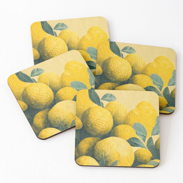 Item preview, Lemons pattern wallpaper - mural designed and sold by ontano.