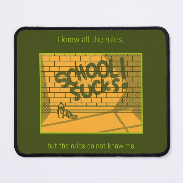 Item preview, School Sucks! designed and sold by Jujulagrande.