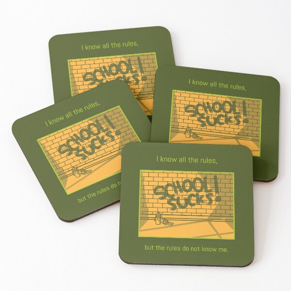 Item preview, School Sucks! designed and sold by Jujulagrande.