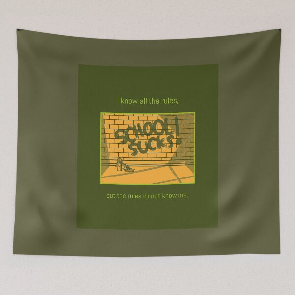 Item preview, School Sucks! designed and sold by Jujulagrande.