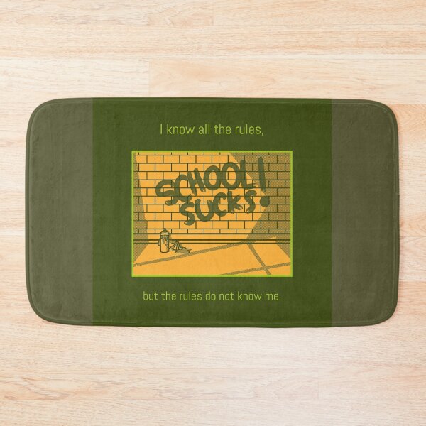 Item preview, School Sucks! designed and sold by Jujulagrande.