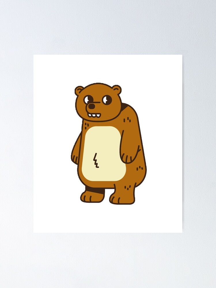 “Swaggy bear” Poster for Sale by Designbygorilla | Redbubble