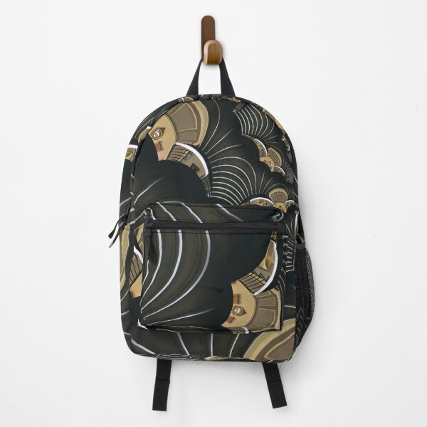 Item preview, spiral structure in dark and light brown beige on a grey background designed and sold by mister-john.