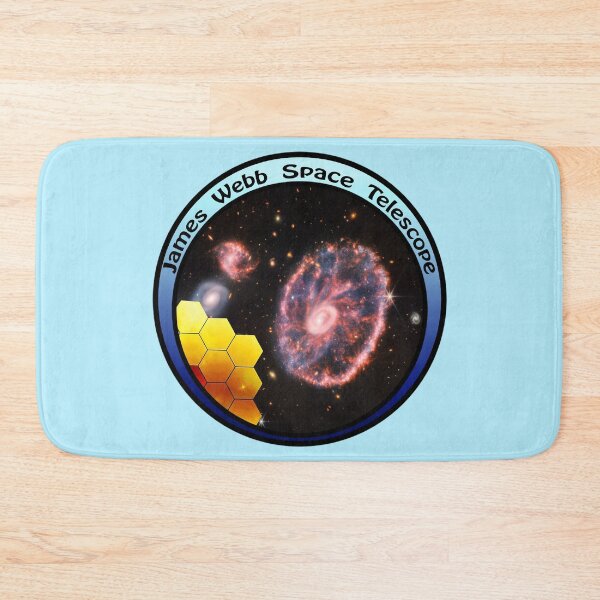 Item preview,  JWST James Webb Telescope - Cartwheel Galaxy, blues designed and sold by Kestrelle.