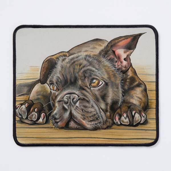 Item preview, Sleepy Frenchie (French bulldog) designed and sold by Karen Elaine Evans.