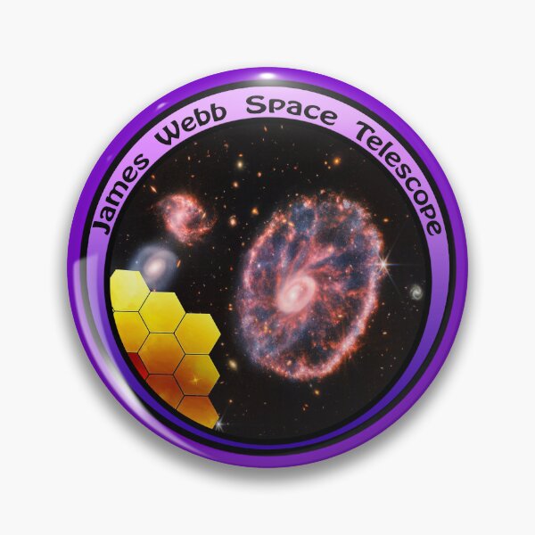 Item preview, JWST James Webb Telescope - Cartwheel Galaxy, purple designed and sold by Kestrelle.
