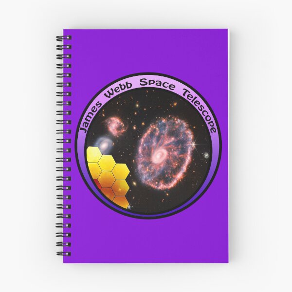 Item preview, JWST James Webb Telescope - Cartwheel Galaxy, purple designed and sold by Kestrelle.