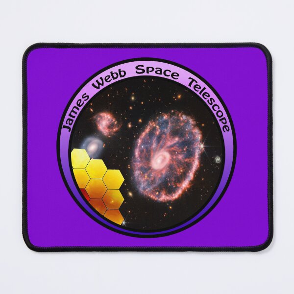Item preview, JWST James Webb Telescope - Cartwheel Galaxy, purple designed and sold by Kestrelle.