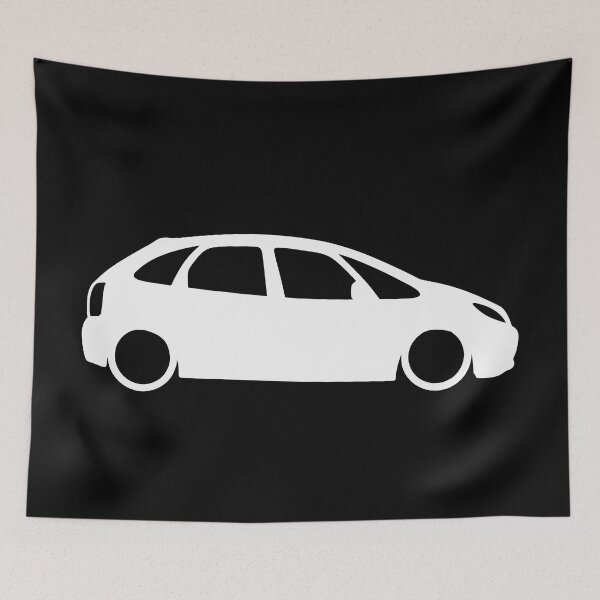 Item preview, Citroen Xsara 1999-2004 lateral silueta blanca designed and sold by EdimDesign.