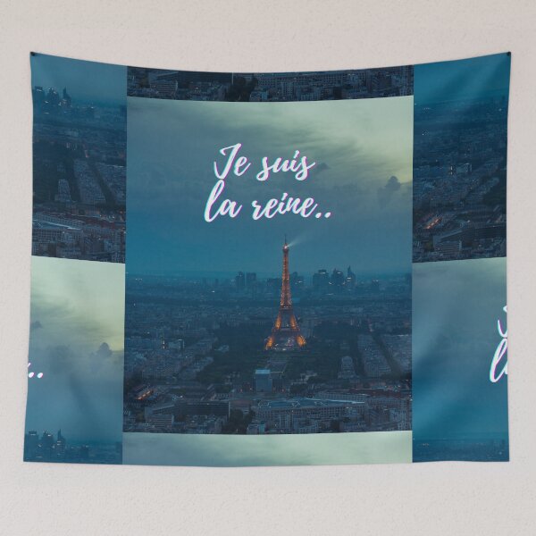 Item preview, I am the queen - popular french quotes theme gifts  designed and sold by RebelliousRosee.
