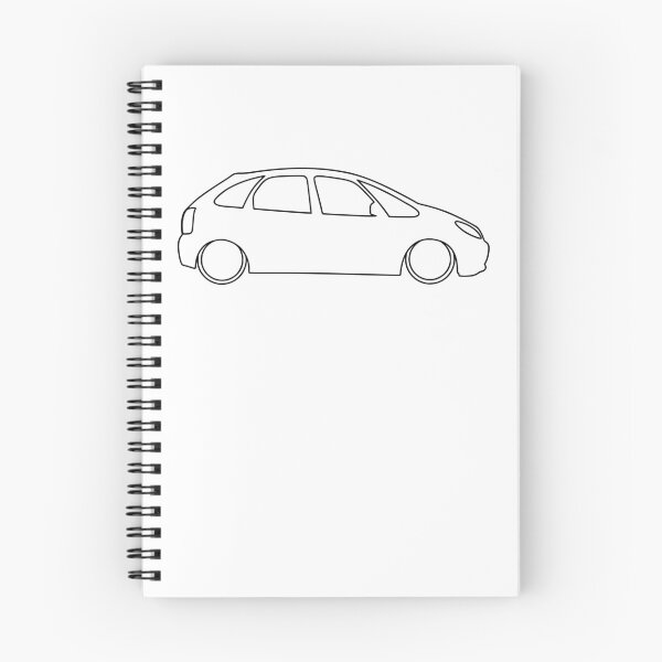 Artikelvorschau, Citroen Xsara 1999-2004 seitliche schwarze Linien entworfen und verkauft von EdimDesign.