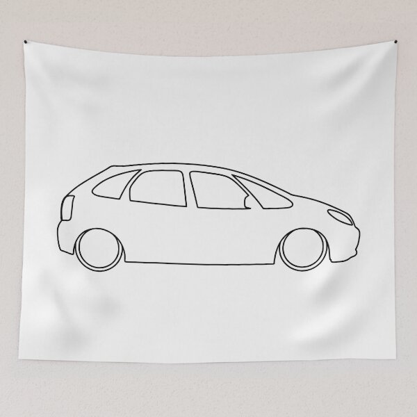 Item preview, Citroen Xsara 1999-2004 lineas negras laterales designed and sold by EdimDesign.