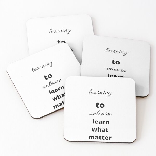 Item preview, Learn to Unlearn designed and sold by Newfashiona.