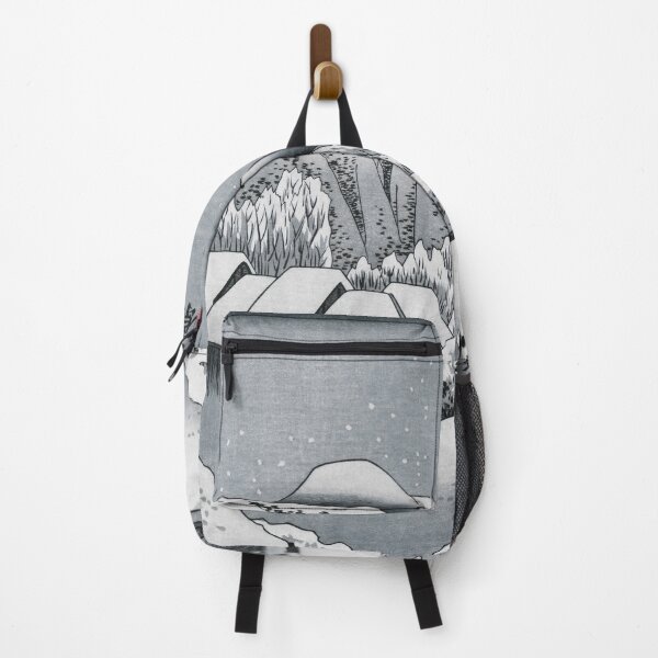 Item preview, Evening Snow at Kanbara by Hiroshige designed and sold by Ukiyo-Studio.