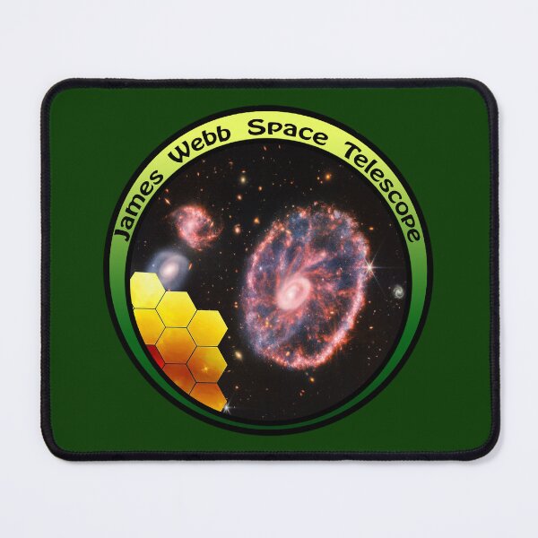 Item preview, JWST James Webb Telescope - Cartwheel Galaxy, green designed and sold by Kestrelle.
