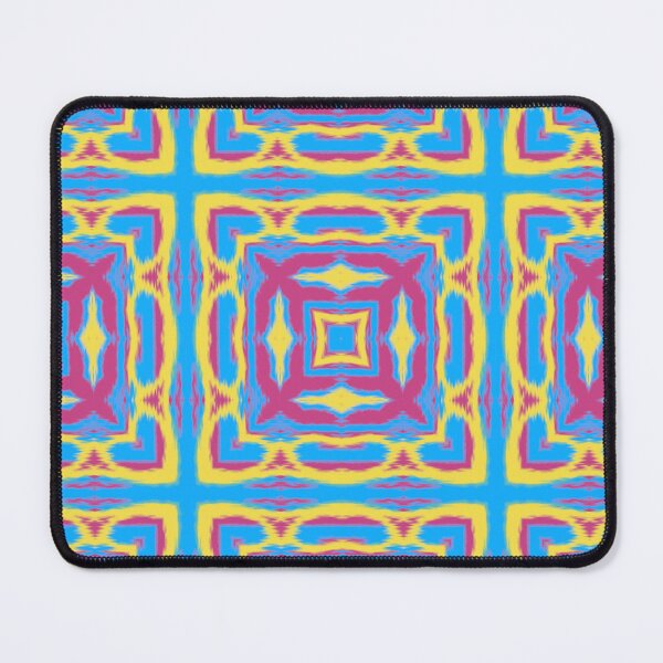 Item preview, Blue Yellow and Pink Tile Pattern designed and sold by KeksWorkroom.
