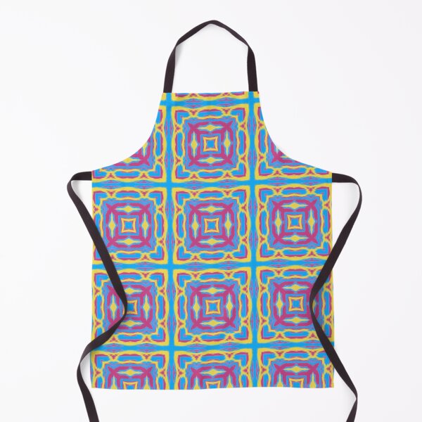Item preview, Blue Yellow and Pink Tile Pattern designed and sold by KeksWorkroom.